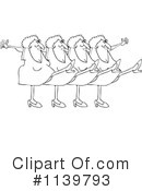 Chorus Line Clipart #1139793 by djart