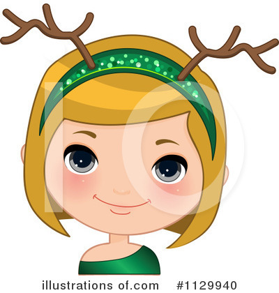 Blond Clipart #1129940 by Melisende Vector