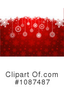 Christmas Background Clipart #1087487 by KJ Pargeter
