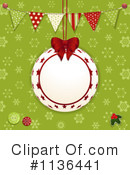 Christmas Background Clipart #1136441 by elaineitalia