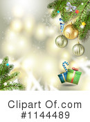 Christmas Background Clipart #1144489 by merlinul