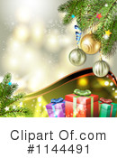 Christmas Background Clipart #1144491 by merlinul
