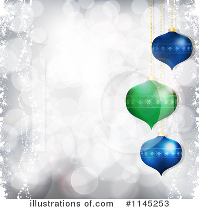 Christmas Balls Clipart #1145253 by elaineitalia