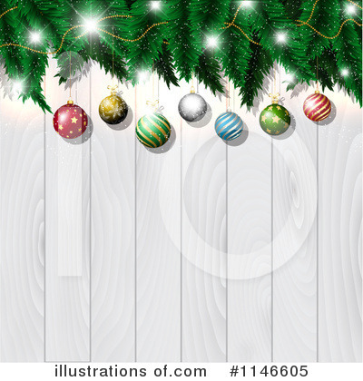 Royalty-Free (RF) Christmas Background Clipart Illustration by KJ Pargeter - Stock Sample #1146605