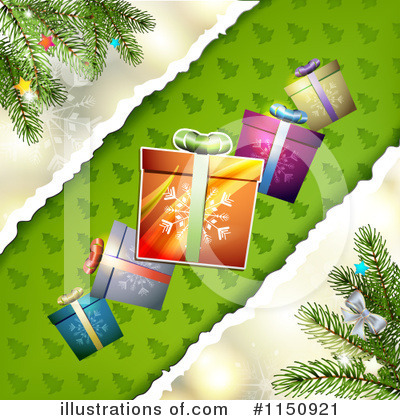 Royalty-Free (RF) Christmas Background Clipart Illustration by merlinul - Stock Sample #1150921
