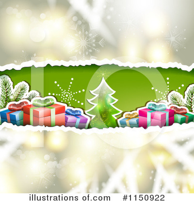 Royalty-Free (RF) Christmas Background Clipart Illustration by merlinul - Stock Sample #1150922
