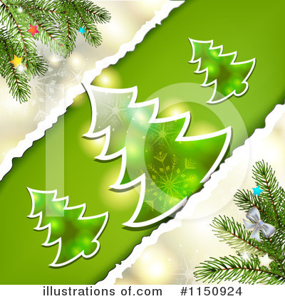 Christmas Tree Clipart #1150924 by merlinul