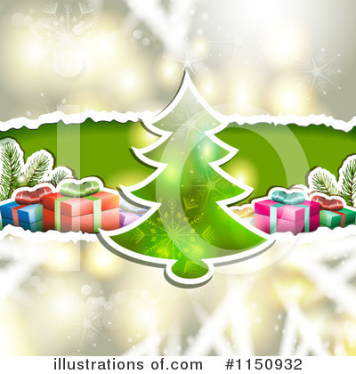 Royalty-Free (RF) Christmas Background Clipart Illustration by merlinul - Stock Sample #1150932