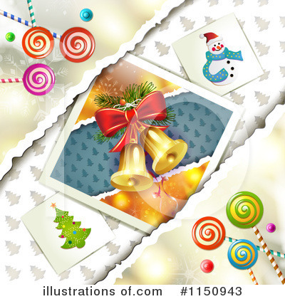 Royalty-Free (RF) Christmas Background Clipart Illustration by merlinul - Stock Sample #1150943