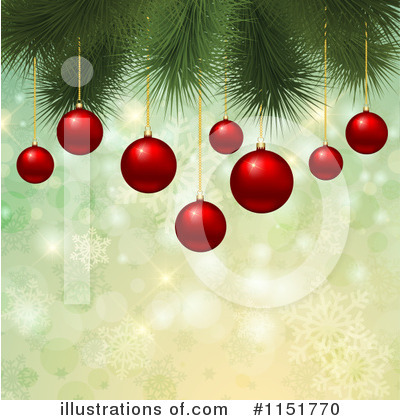 Royalty-Free (RF) Christmas Background Clipart Illustration by KJ Pargeter - Stock Sample #1151770