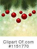 Christmas Background Clipart #1151770 by KJ Pargeter