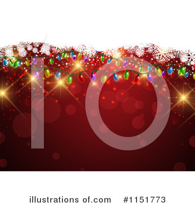 Christmas Lights Clipart #1151773 by KJ Pargeter