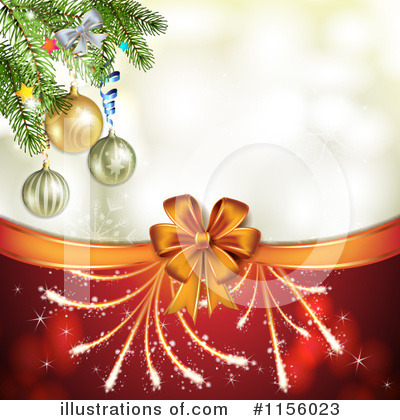 Royalty-Free (RF) Christmas Background Clipart Illustration by merlinul - Stock Sample #1156023