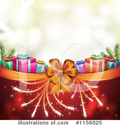 Royalty-Free (RF) Christmas Background Clipart Illustration by merlinul - Stock Sample #1156025