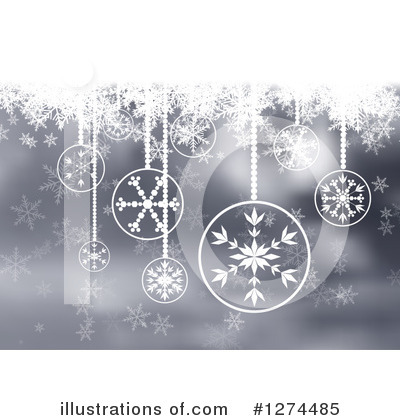 Royalty-Free (RF) Christmas Background Clipart Illustration by vectorace - Stock Sample #1274485