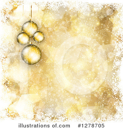 Royalty-Free (RF) Christmas Background Clipart Illustration by KJ Pargeter - Stock Sample #1278705