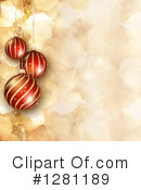 Christmas Background Clipart #1281189 by KJ Pargeter