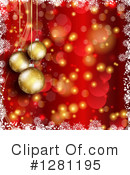 Christmas Background Clipart #1281195 by KJ Pargeter