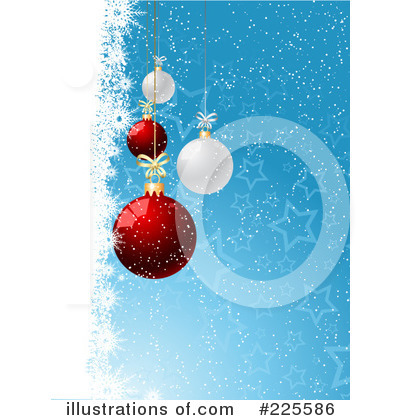 Royalty-Free (RF) Christmas Background Clipart Illustration by KJ Pargeter - Stock Sample #225586