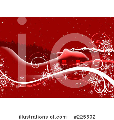 Royalty-Free (RF) Christmas Background Clipart Illustration by dero - Stock Sample #225692