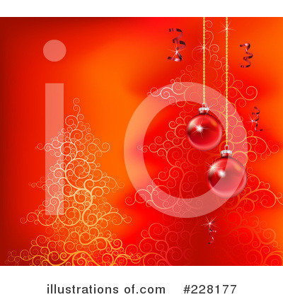 Christmas Tree Clipart #228177 by AtStockIllustration