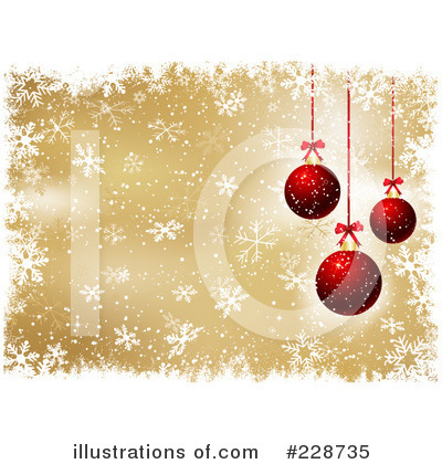 Royalty-Free (RF) Christmas Background Clipart Illustration by KJ Pargeter - Stock Sample #228735