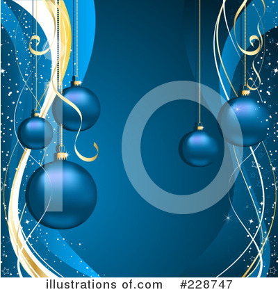 Royalty-Free (RF) Christmas Background Clipart Illustration by KJ Pargeter - Stock Sample #228747