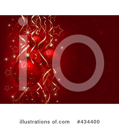 Royalty-Free (RF) Christmas Background Clipart Illustration by KJ Pargeter - Stock Sample #434400