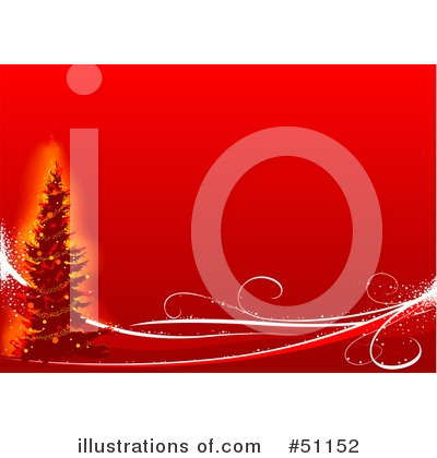 Royalty-Free (RF) Christmas Background Clipart Illustration by dero - Stock Sample #51152