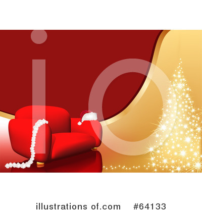 Royalty-Free (RF) Christmas Background Clipart Illustration by dero - Stock Sample #64133