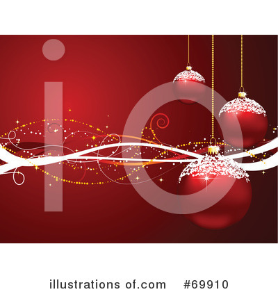 Royalty-Free (RF) Christmas Background Clipart Illustration by KJ Pargeter - Stock Sample #69910