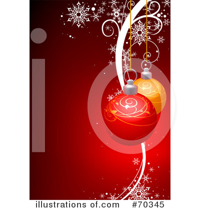 Royalty-Free (RF) Christmas Background Clipart Illustration by dero - Stock Sample #70345