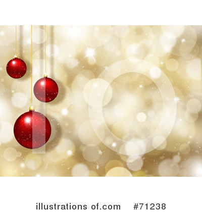 Royalty-Free (RF) Christmas Background Clipart Illustration by KJ Pargeter - Stock Sample #71238