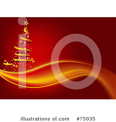 Royalty-Free (RF) Christmas Background Clipart Illustration by dero - Stock Sample #75035