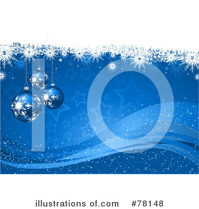 Royalty-Free (RF) Christmas Background Clipart Illustration by KJ Pargeter - Stock Sample #78148