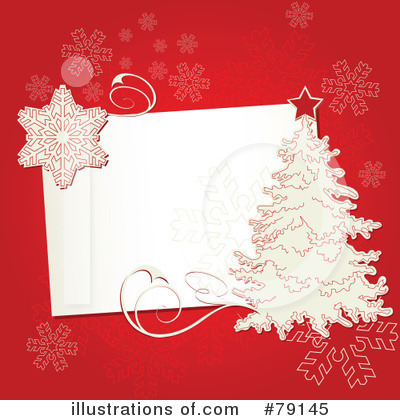 Royalty-Free (RF) Christmas Background Clipart Illustration by Pushkin - Stock Sample #79145