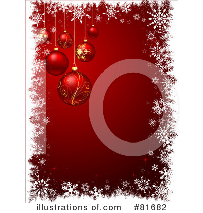 Royalty-Free (RF) Christmas Background Clipart Illustration by KJ Pargeter - Stock Sample #81682