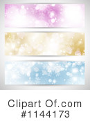 Christmas Banners Clipart #1144173 by KJ Pargeter