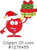 Christmas Bauble Character Clipart #1276455 by Hit Toon