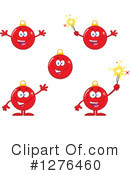 Christmas Bauble Character Clipart #1276460 by Hit Toon
