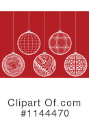 Christmas Bauble Clipart #1144470 by Andrei Marincas
