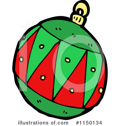 Royalty-Free (RF) Christmas Bauble Clipart Illustration by lineartestpilot - Stock Sample #1150134