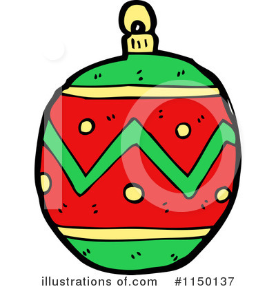 Royalty-Free (RF) Christmas Bauble Clipart Illustration by lineartestpilot - Stock Sample #1150137