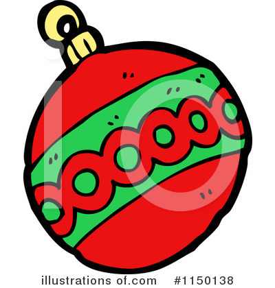 Royalty-Free (RF) Christmas Bauble Clipart Illustration by lineartestpilot - Stock Sample #1150138