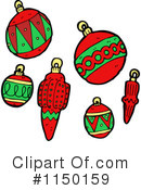 Christmas Bauble Clipart #1150159 by lineartestpilot