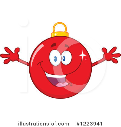 Christmas Bauble Clipart #1223941 by Hit Toon