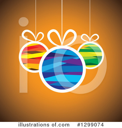 Royalty-Free (RF) Christmas Bauble Clipart Illustration by ColorMagic - Stock Sample #1299074