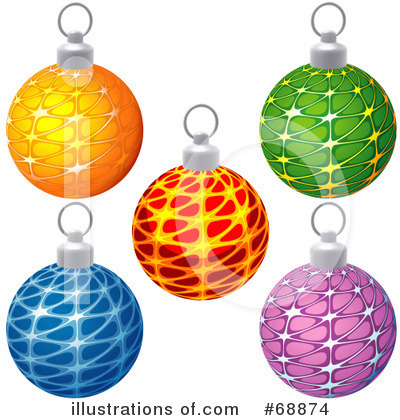 Royalty-Free (RF) Christmas Bauble Clipart Illustration by dero - Stock Sample #68874