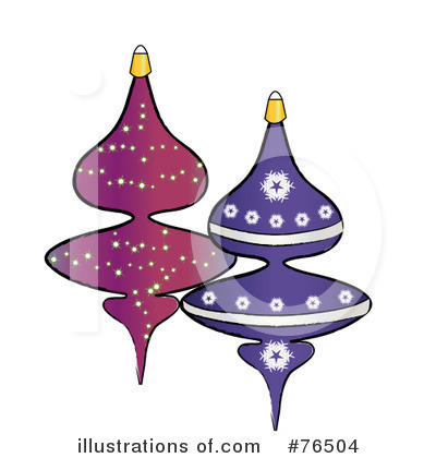 Christmas Ornaments Clipart #76504 by Pams Clipart