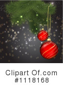 Christmas Baubles Clipart #1118168 by KJ Pargeter